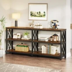 Tribesigns 70.9" 3-Tier Sofa Console Table -Tribesigns Sales Store GUEST 9455eed9 682a 4eed 890e 971510a245ed