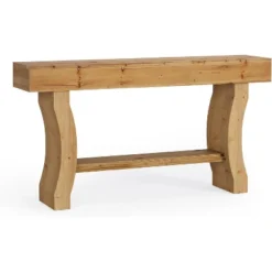 Tribesigns Solid Wood Console Table, 59-Inch Long Sofa Table With Stable Curved Legs For Entryway, Living Room, Hallway, Foyer 16 Tribesigns Solid Wood Console Table, 59-Inch Long Sofa Table With Stable Curved Legs For Entryway, Living Room, Hallway, Foyer -Tribesigns Sales Store GUEST 95a20770 6492 4271 ad3c bb7550931875