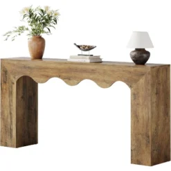 Tribesigns 62.99" Farmhouse Wooden Console Table -Tribesigns Sales Store GUEST 9a553f92 e27c 41c2 b409 71783a77f43a