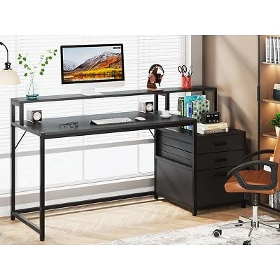 Tribesigns 63" Ergonomic Office Desk 5 Tribesigns 63" Ergonomic Office Desk - Image 5