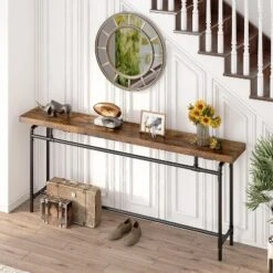 Tribesigns Console Table, 70.9 Inches Extra Long Sofa Table -Tribesigns Sales Store GUEST 9e6a3392 8fec 4338 9f99 0855c1026ccc