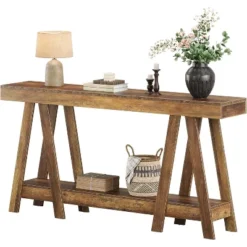 Tribesigns 70.87" Farmhouse Console Table, 2-Tier Entryway Accent Table Behind Sofa 15 Tribesigns 70.87" Farmhouse Console Table, 2-Tier Entryway Accent Table Behind Sofa -Tribesigns Sales Store GUEST 9f0b2427 2051 4029 b499 02a02592389a