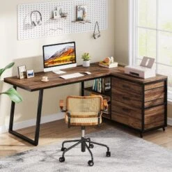 Tribesigns L-Shaped Computer Desk With 3 Drawers 12 Tribesigns L-Shaped Computer Desk With 3 Drawers -Tribesigns Sales Store GUEST a0d125eb 57bc 4a2e 96c7 b371c64edd38