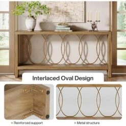 Tribesigns 70.9" Extra Long Console Table, 2-Tier Sofa Table Behind Couch, Modern Foyer Stand For Hallway, Entryway, Living Room -Tribesigns Sales Store GUEST a0e96f22 4fe9 455d abf2 9d4452607a4c