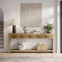 Tribesigns 70.9 Inch Wood Console Table Long Sofa Table With 3 Drawers -Tribesigns Sales Store GUEST a356eed4 cf84 4369 8ddd 243932bc9f90