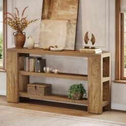 70.9" 3-Tier Extra Long Console Table, Narrow Wooden Sofa Table Behind Couch, Farmhouse Entry Foyer Table For Living Room, Hallway 15 70.9" 3-Tier Extra Long Console Table, Narrow Wooden Sofa Table Behind Couch, Farmhouse Entry Foyer Table For Living Room, Hallway -Tribesigns Sales Store GUEST a3fa6aac bb27 436a a702 b1950bbad3b7