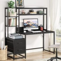 Tribesigns 55 Inch Computer Desk With 2 Drawers And Storage Shelves 18 Tribesigns 55 Inch Computer Desk With 2 Drawers And Storage Shelves -Tribesigns Sales Store GUEST a4a75994 d2b3 4bd4 a8f7 176b7236726d