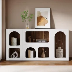 Tribesigns 59" Console Table, Modern Storage Organizer, Entryway Table Sofa Table Behind Couch For Living Room, Hallway, Foyer -Tribesigns Sales Store GUEST a6661fbd d931 4d62 b5f5 36b1b5c64e3a