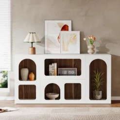 Tribesigns 59" Console Table, Modern Storage Organizer, Entryway Table Sofa Table Behind Couch For Living Room, Hallway, Foyer -Tribesigns Sales Store GUEST a75e6295 fb3e 4431 9a08 34d1fa7e32d3