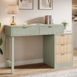 Tribesigns Computer Desk With 5 Drawers, Reversible Small Writing Desk Workstation With Storage For Home Office -Tribesigns Sales Store GUEST abdf920d c1f6 4d0c b5d9 bacf6c7774e0