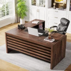 Tribesigns 62.2" Large Executive Desk With Mobile File Cabinet, L-Shaped Office Desk With Storage Shelves 13 Tribesigns 62.2" Large Executive Desk With Mobile File Cabinet, L-Shaped Office Desk With Storage Shelves -Tribesigns Sales Store GUEST ac05380a a3b4 474a be1a 279395382608