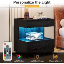 Tribesigns Black Nightstand, Night Stand With 2 Drawers, Wooden Bedside End Table For Bedroom, Living Room 12 Tribesigns Black Nightstand, Night Stand With 2 Drawers, Wooden Bedside End Table For Bedroom, Living Room -Tribesigns Sales Store GUEST aebd2034 33f1 488b b66e 146d714670ce