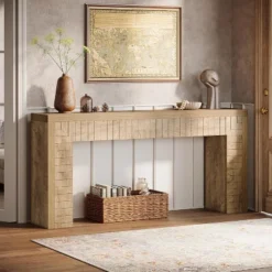 Tribesigns 70.9-Inch Extra Long Console Table For Entryway, Narrow Sofa Table Behind Couch, Suitable For Hallway, Foyer, Living Room,Brown -Tribesigns Sales Store GUEST af4dd21c ba0d 436d 9e08 7a2e4407188f