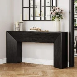 Tribesigns Console Table For Entryway, 63“Extra Long Black Wooden Sofa Table For Living Room, Modern Hallway Foyer Table For Entrance, Easy Assembly 9 Tribesigns Console Table For Entryway, 63“Extra Long Black Wooden Sofa Table For Living Room, Modern Hallway Foyer Table For Entrance, Easy Assembly -Tribesigns Sales Store GUEST b1caf568 39e4 469c 8b09 0d3a61c144c1