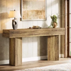 Tribesigns 63-Inch Farmhouse Console Table, Narrow Long Sofa Table Behind Couch -Tribesigns Sales Store GUEST b3178c0c 52a0 47e8 b78b dd877f72303d