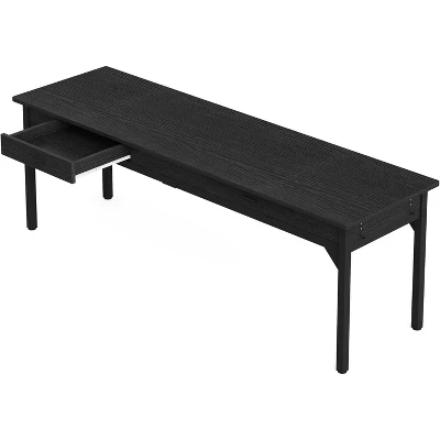 Tribesigns 78.7" Extra Long Computer Desk Double Desk With 2 Drawers For Home Office 9 Tribesigns 78.7" Extra Long Computer Desk Double Desk With 2 Drawers For Home Office - Image 9