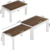 Tribesigns 94.48" Extendable Home Office Desk