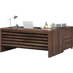 Tribesigns 62.2" Large Executive Desk With Mobile File Cabinet, L-Shaped Office Desk With Storage Shelves 18 Tribesigns 62.2" Large Executive Desk With Mobile File Cabinet, L-Shaped Office Desk With Storage Shelves -Tribesigns Sales Store GUEST b7ab3a19 7b38 4eb2 af67 ba0cf1959aa0