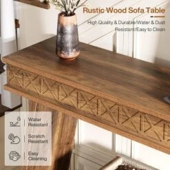 Tribesigns 2-Tier Farmhouse Console Table, 70.87" Extra Long Entryway Table With Storage -Tribesigns Sales Store GUEST b815870a 1789 4439 aeae 4767dfa60542