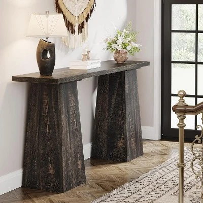 Tribesigns Console Table Wood Entryway Table For Living Room, 63 Inch Narrow Sofa Table For Entrance 5 Tribesigns Console Table Wood Entryway Table For Living Room, 63 Inch Narrow Sofa Table For Entrance - Image 5
