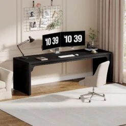 Tribesigns 78.7" Long Double Computer Desk Workstation For Home Office -Tribesigns Sales Store GUEST ba75de95 bbe8 4897 b805 2f903c3d5265