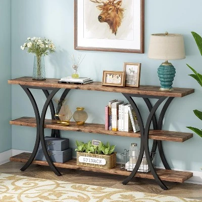 Tribesigns 70.87 Inch Narrow Console Table 1 Tribesigns 70.87 Inch Narrow Console Table