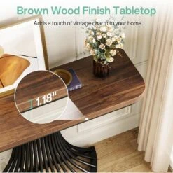 Tribesigns Console Table, Entryway Table With Geometric Metal Base, 39" Small Sofa Accent Table For Home 13 Tribesigns Console Table, Entryway Table With Geometric Metal Base, 39" Small Sofa Accent Table For Home -Tribesigns Sales Store GUEST bba49d7b e103 45ef a6e4 6beaaad00850