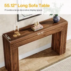 Tribesigns Farmhouse Console Table, 55.12-inch Slim Entryway Table -Tribesigns Sales Store GUEST bbd59c5d 0ffa 4212 9ccc c0a39707a047
