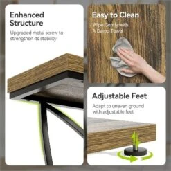 Tribesigns 41.3"Sofa Table, Industrial Behind Couch Furniture, Narrow Long Console Table For Entryway, Living Room, Hallway, Office, Rustic Brown 10 Tribesigns 41.3"Sofa Table, Industrial Behind Couch Furniture, Narrow Long Console Table For Entryway, Living Room, Hallway, Office, Rustic Brown -Tribesigns Sales Store GUEST be021232 2ad5 42f2 9b0b eab95393064e