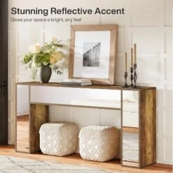 Tribesigns 62.99-Inch Mirrored Console Table -Tribesigns Sales Store GUEST bea86900 8e11 460b 9f19 95e9a1352af1
