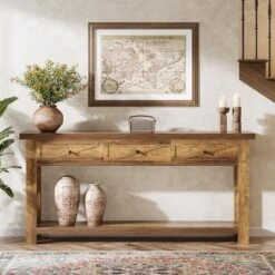 Tribesigns 70.9” Console Table With 3 Drawers, Farmhouse Entryway Table With Storage Shelf, Sofa Table Behind Couch For Hallway, Foyer, 11 Tribesigns 70.9” Console Table With 3 Drawers, Farmhouse Entryway Table With Storage Shelf, Sofa Table Behind Couch For Hallway, Foyer, -Tribesigns Sales Store GUEST c6ada911 30e0 470c 9716 10aab725a9e4