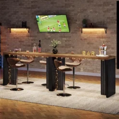 Tribesigns Home Bar Unit, 55.12“Bar Table With A Spacious Tabletop, Modern Freestanding Bar For Home Kitchen, Living Room, Balcony -Tribesigns Sales Store GUEST c8263922 b2c1 4585 8dff c8d7eaccc972