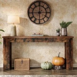 Tribesigns 70.9" Extra Long Console Table, Farmhouse Narrow Entryway Table With H-Shaped Legs For Living Room, Hallway -Tribesigns Sales Store GUEST c9212335 4a8f 40e1 a8ea 4f3c38d4f2ab