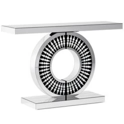 Tribesigns Modern Mirrored Console Table, 43-Inch Glass Sofa Table With Sparkling Crystal Inlays Base For Entrance, Living Room, Hallway 13 Tribesigns Modern Mirrored Console Table, 43-Inch Glass Sofa Table With Sparkling Crystal Inlays Base For Entrance, Living Room, Hallway -Tribesigns Sales Store GUEST cbd46e3c ef41 4976 a913 64978cf0b10d