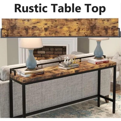 Tribesigns 70.9" Long Sofa Table, Narrow Entryway Console Table For Living Room 3 Tribesigns 70.9" Long Sofa Table, Narrow Entryway Console Table For Living Room - Image 3