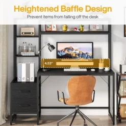 Tribesigns 55 Inch Computer Desk With 2 Drawers And Storage Shelves 14 Tribesigns 55 Inch Computer Desk With 2 Drawers And Storage Shelves -Tribesigns Sales Store GUEST cccf7e97 0317 4ac1 a832 b9cacd9a5ce6