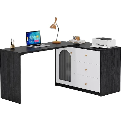 Tribesigns L-Shaped Reversible Computer Desk 8 Tribesigns L-Shaped Reversible Computer Desk - Image 8