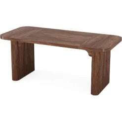 Tribesigns 62" Executive Desk, Large Office Computer Desk With Double Pedestal, Modern Simple Rectangle Writing Table For Home Office -Tribesigns Sales Store GUEST d2ca242e 8e6b 43ed 971c b52926e7db5c