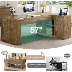 Tribesigns 70.87" L-Shaped Executive Desk, Large Office Computer Table With File Cabinet -Tribesigns Sales Store GUEST d3dee208 243e 479f abbd 486860dbd753