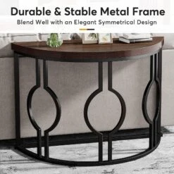 Tribesigns 43" Half Moon Console Table -Tribesigns Sales Store GUEST d972e43c b89e 4bbc 9ecd 351f8d3a76f8