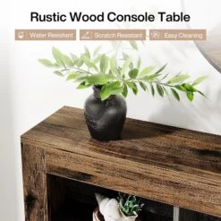 Tribesigns 62.99-Inch Wooden Console Table With 6 Storage Cubes -Tribesigns Sales Store GUEST dcc0f3b8 514d 4869 8e9d 0e62d76eead6