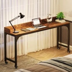 Tribesigns Queen Size Overbed Table, Over Bed Desk With Adjustable Tilt Stand, Mobile Laptop Cart Computer Desk For Home And Hospital -Tribesigns Sales Store GUEST e1c7b668 505f 4bba b37c e76d2c2db94b