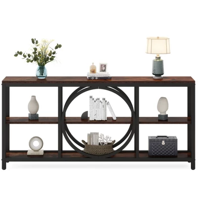 Tribesigns 70.9 Inches 3-Tier Extra Long Console Table 3 Tribesigns 70.9 Inches 3-Tier Extra Long Console Table - Image 3