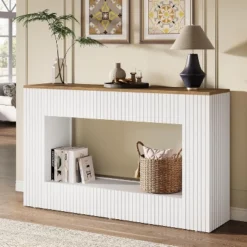 Tribesigns Modern Console Table, 55" Wood Entryway Table With Storage, Narrow Long Sofa Table Behind Couch Table For Living Room, Hallway 12 Tribesigns Modern Console Table, 55" Wood Entryway Table With Storage, Narrow Long Sofa Table Behind Couch Table For Living Room, Hallway -Tribesigns Sales Store GUEST e9f71bf5 7874 4e84 a3b1 c1106ed4f544