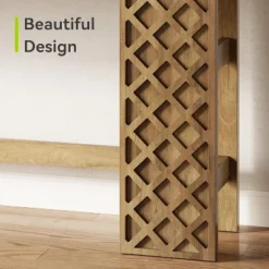 Tribesigns 70.9 Inch Entryway Table Sofa Table, Narrow Long Console Table For Living Room,Wood Diamond Lattice Design -Tribesigns Sales Store GUEST ead1039d 9364 4032 8782 d2c1dece7aa0