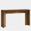 Tribesigns 55.12" Farmhouse Console Table, Narrow Wooden Sofa Table For Entryway, Hallway, Living Room, Foyer