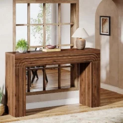 Tribesigns Farmhouse Console Table, 55.12-inch Slim Entryway Table -Tribesigns Sales Store GUEST efd1652f 57d7 4480 b420 05ea6d38c785