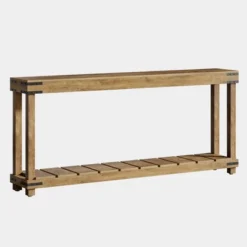 Tribesigns 70.9-Inch Extra Long Sofa Table, 2-Tier Farmhouse Console Table With Storage Shelves -Tribesigns Sales Store GUEST f039b41b c7d3 4eac aa38 d56c32922cf4