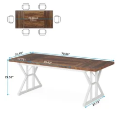 Tribesigns 70.8-Inch Executive Desk 15 Tribesigns 70.8-Inch Executive Desk -Tribesigns Sales Store GUEST f07b93ba e772 4666 944c 24c284c86273