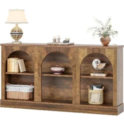 Tribesigns Farmhouse Console Table, 62.99-Inch Long Entryway Table With 3 Tier Storage -Tribesigns Sales Store GUEST f630facc 8025 4100 a75a 498d4772c7ed